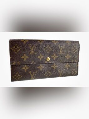 Louis Vuitton vintage monogram, long Sarah wallet